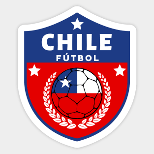 Chile Futbol Sticker